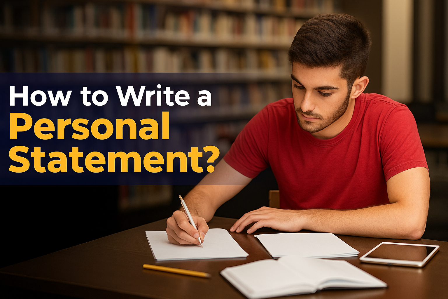 How to Write Personal Statement